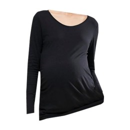 SKUFPW003 manufacturing long-sleeved maternity clothes design round neck net color long-sleeved t-shirt maternity clothes garment factory SKUFPW003 manufacturing long-sleeved maternity clothes design round neck net color long-sleeved t-shirt maternity clothes garment factory